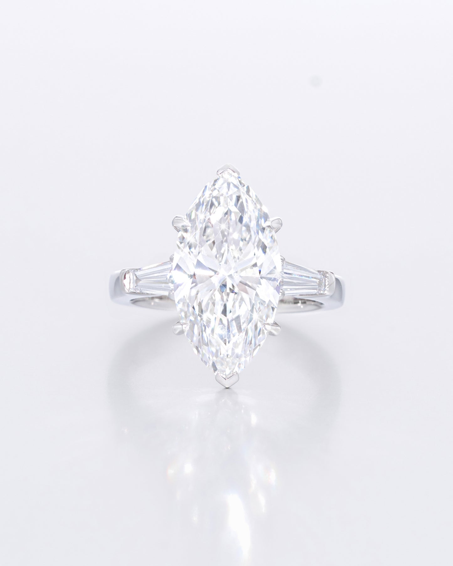 Marquise Side Taper Ring