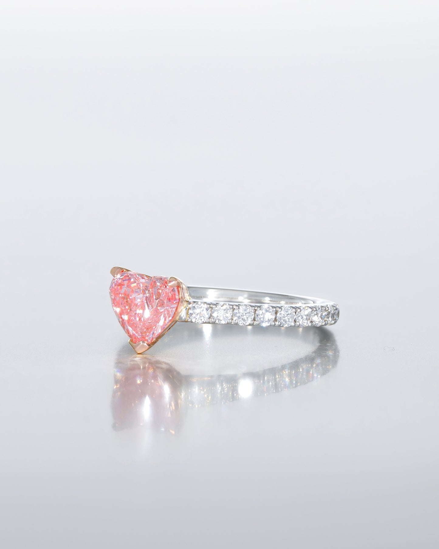 Pink Heart Ring