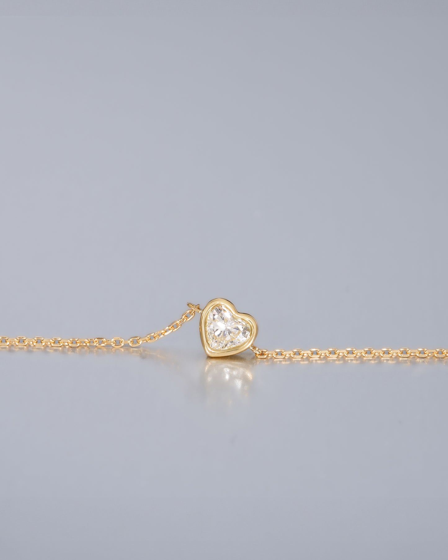 Heart 1stones bracelet