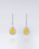 Vivid Yellow Pear Drop