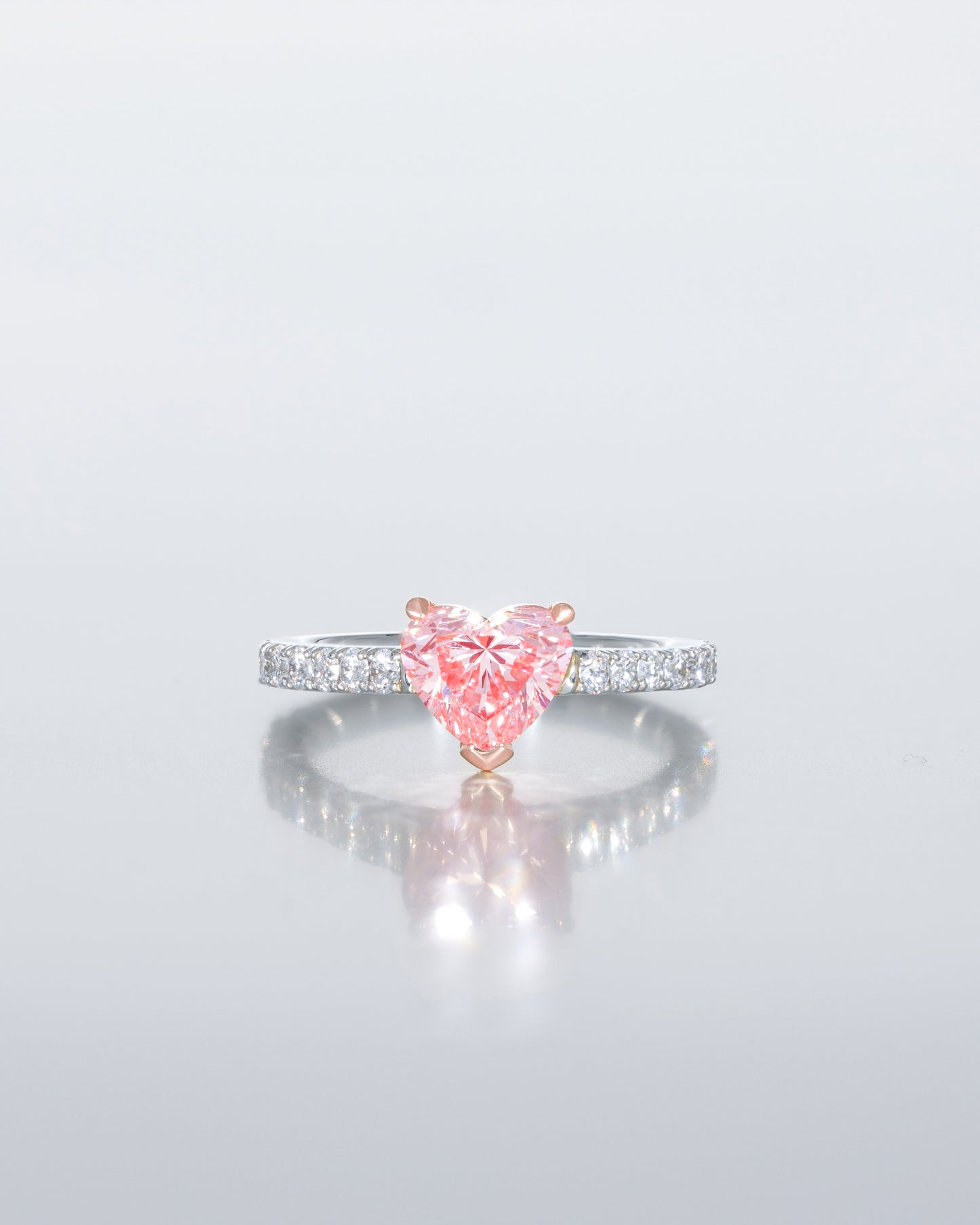 Pink Heart Ring