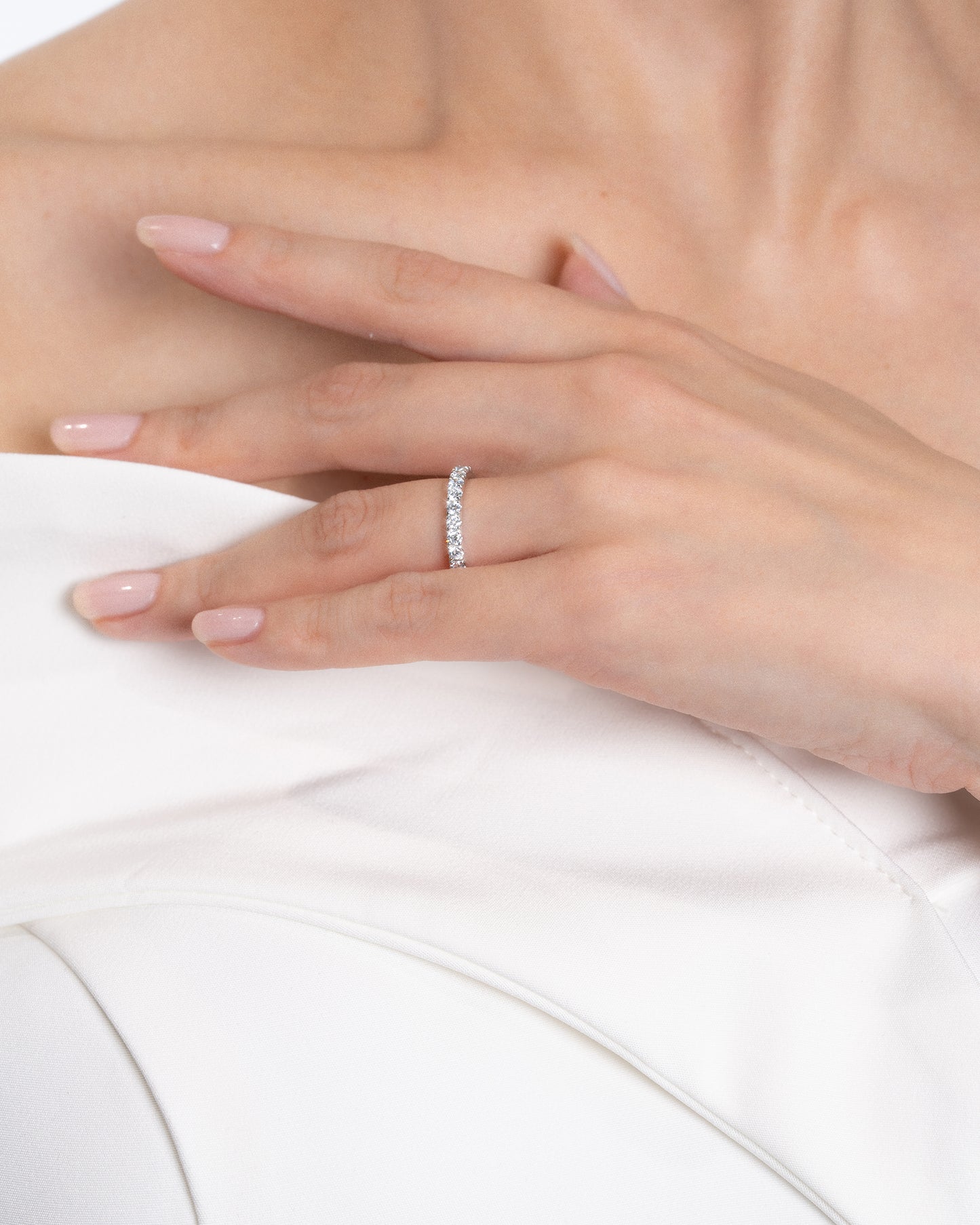 Round Brilliant Eternity Band 2.5mm