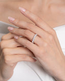 Round Brilliant Eternity Band 3.8mm