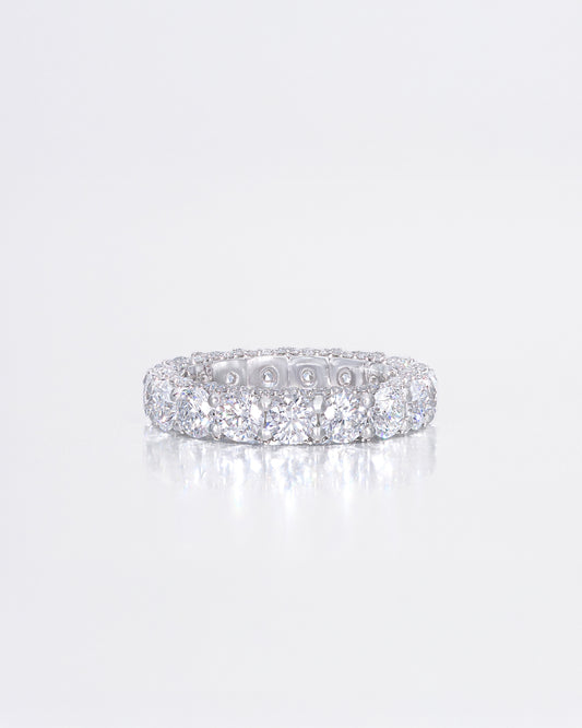 Round Eternity Side Pave 3.5mm