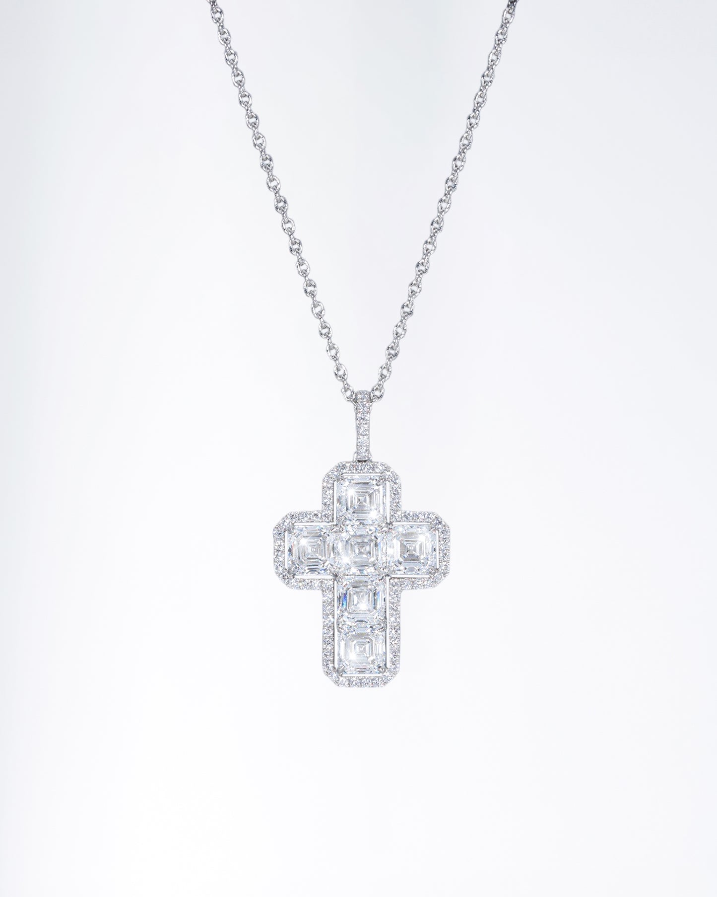 Asscher Halo Cross