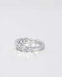 Round Brilliant Harf Eternity Band