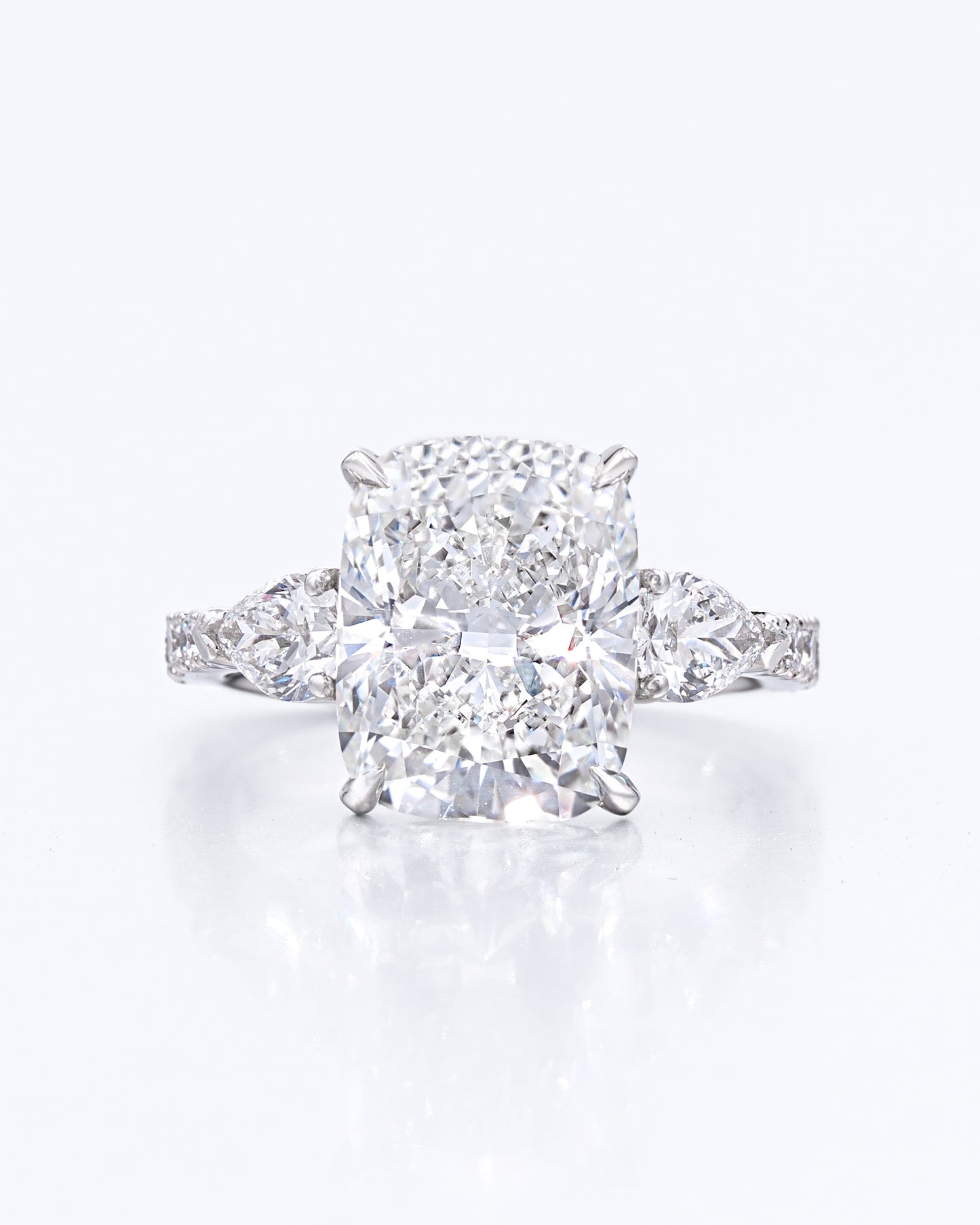 Cushion Pear Ring