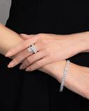 Emerald Side Taper Ring