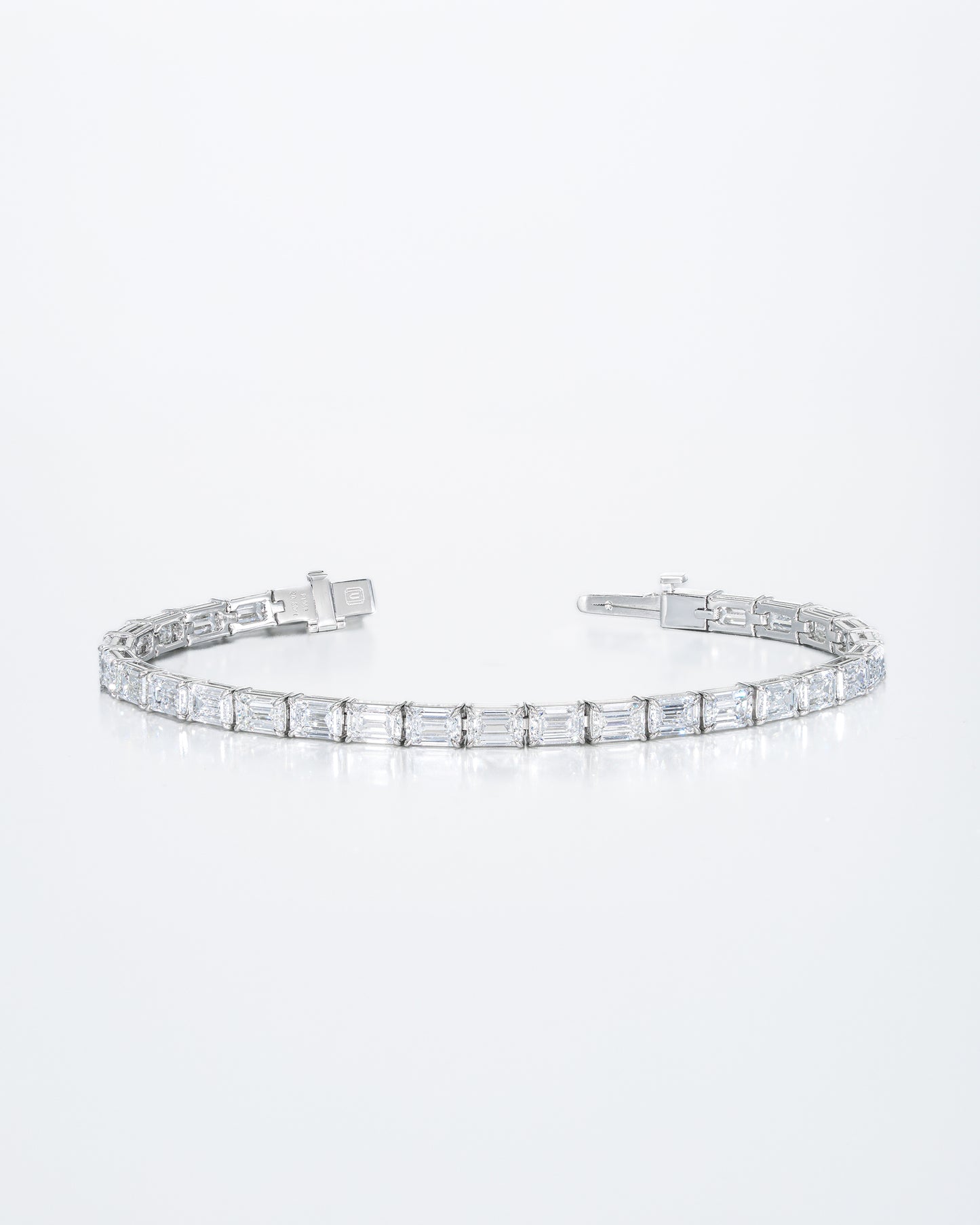 Emerald Cut Bracelet Wset