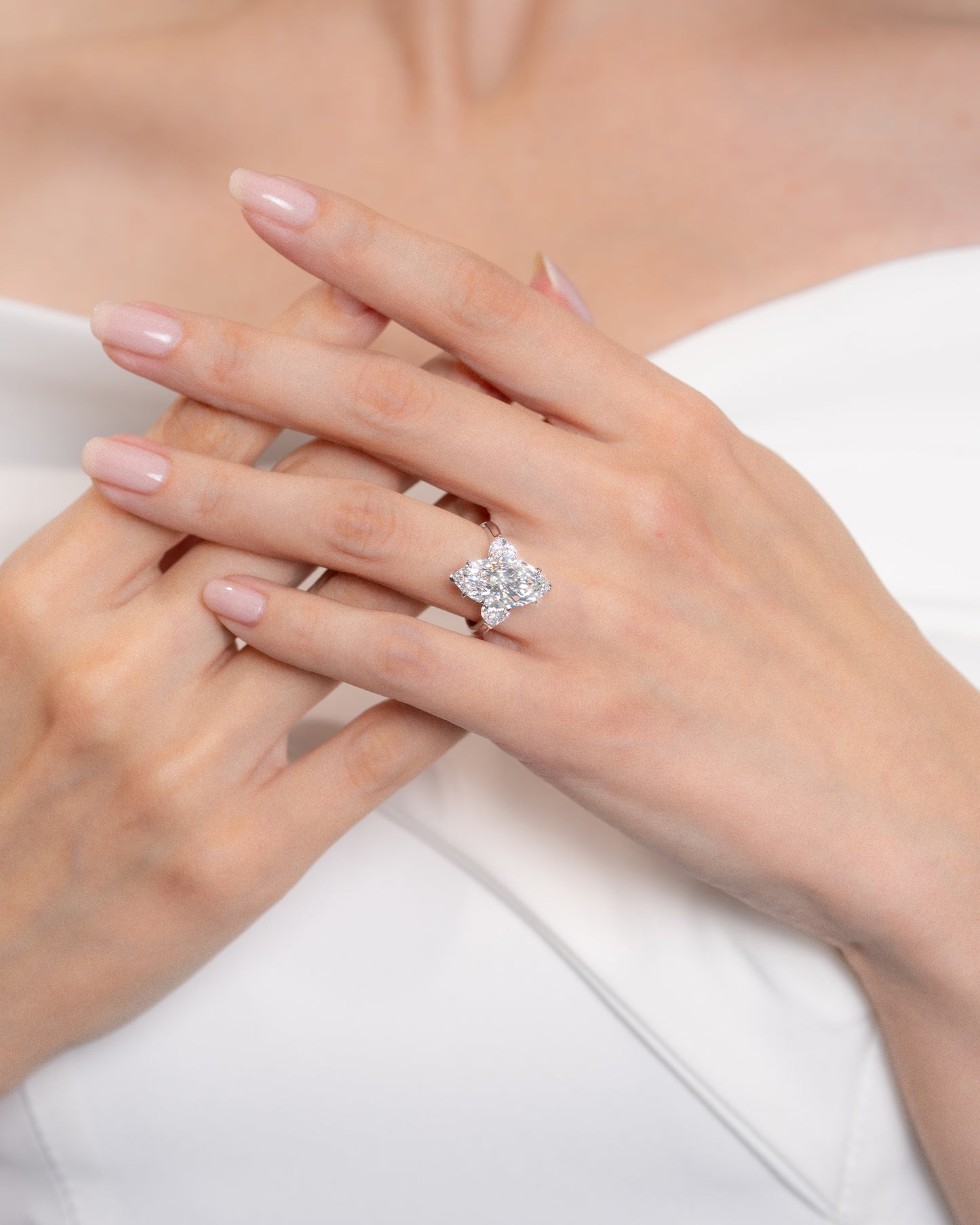 Marquise Side Heart