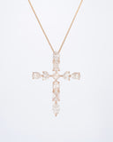 Multi Shape Cross Necklace