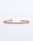 Multicolor Sapphire Bezel Bracelet