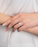 Oval Pave Ring
