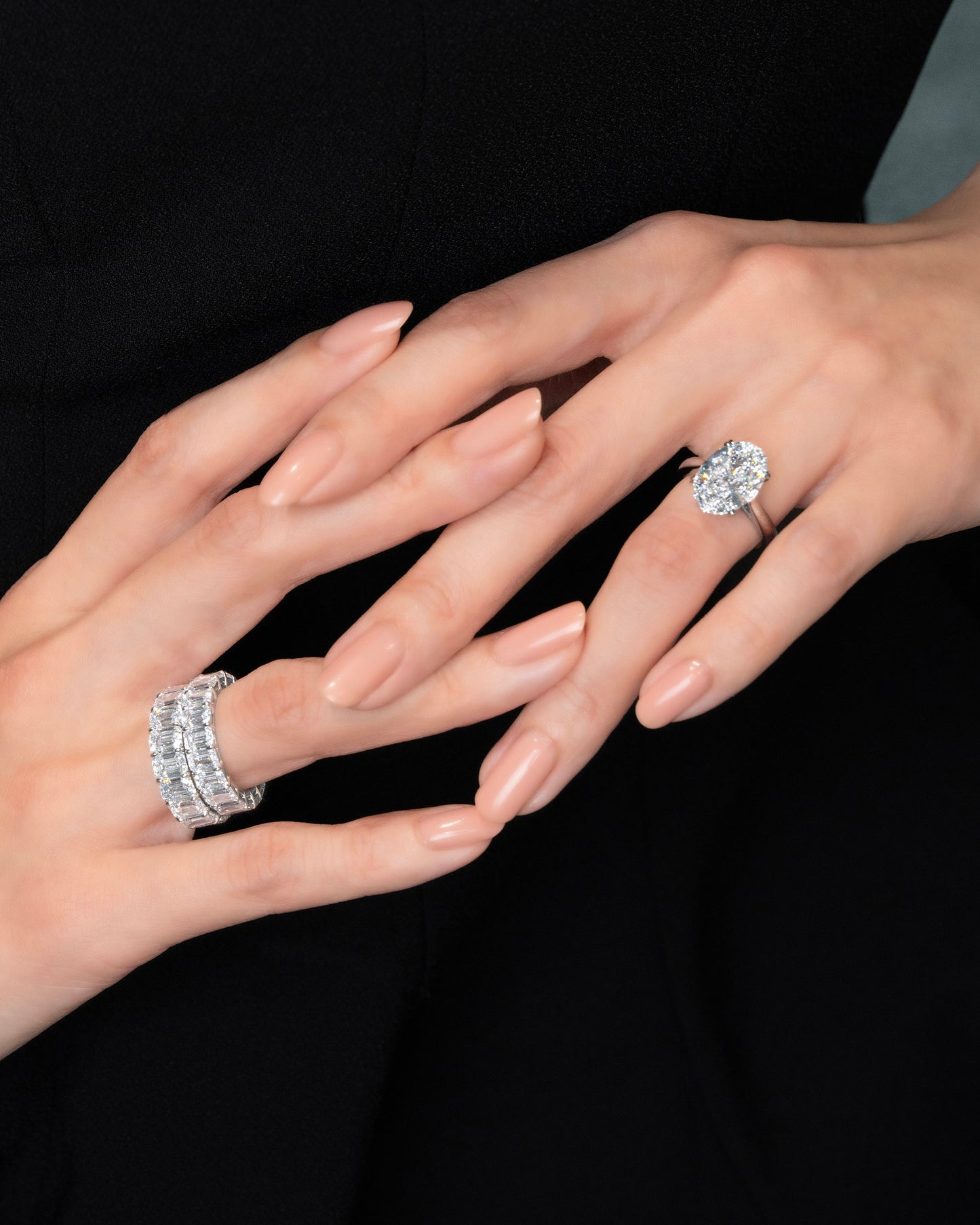 Oval Solitaire Ring
