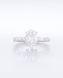 Oval Pave Ring