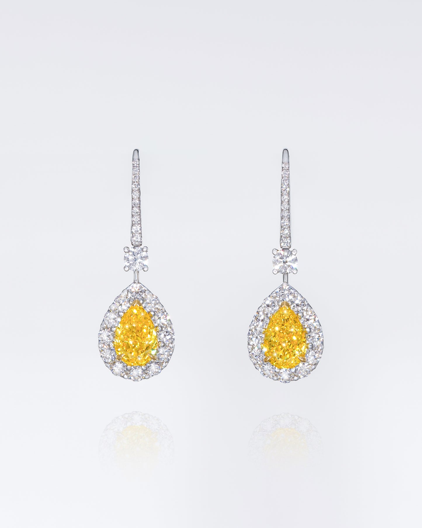 Vivid Yellow Pear Drop