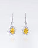 Vivid Yellow Pear Drop