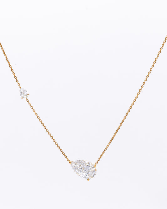 Pear Duo Necklace