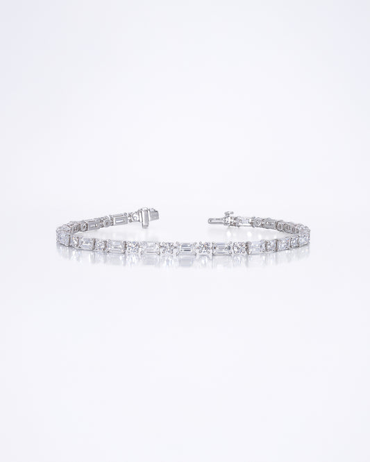 Emerald & Round Bracelet