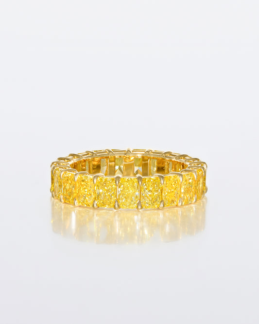 Yellow Radiant Eternity 0.26ct each