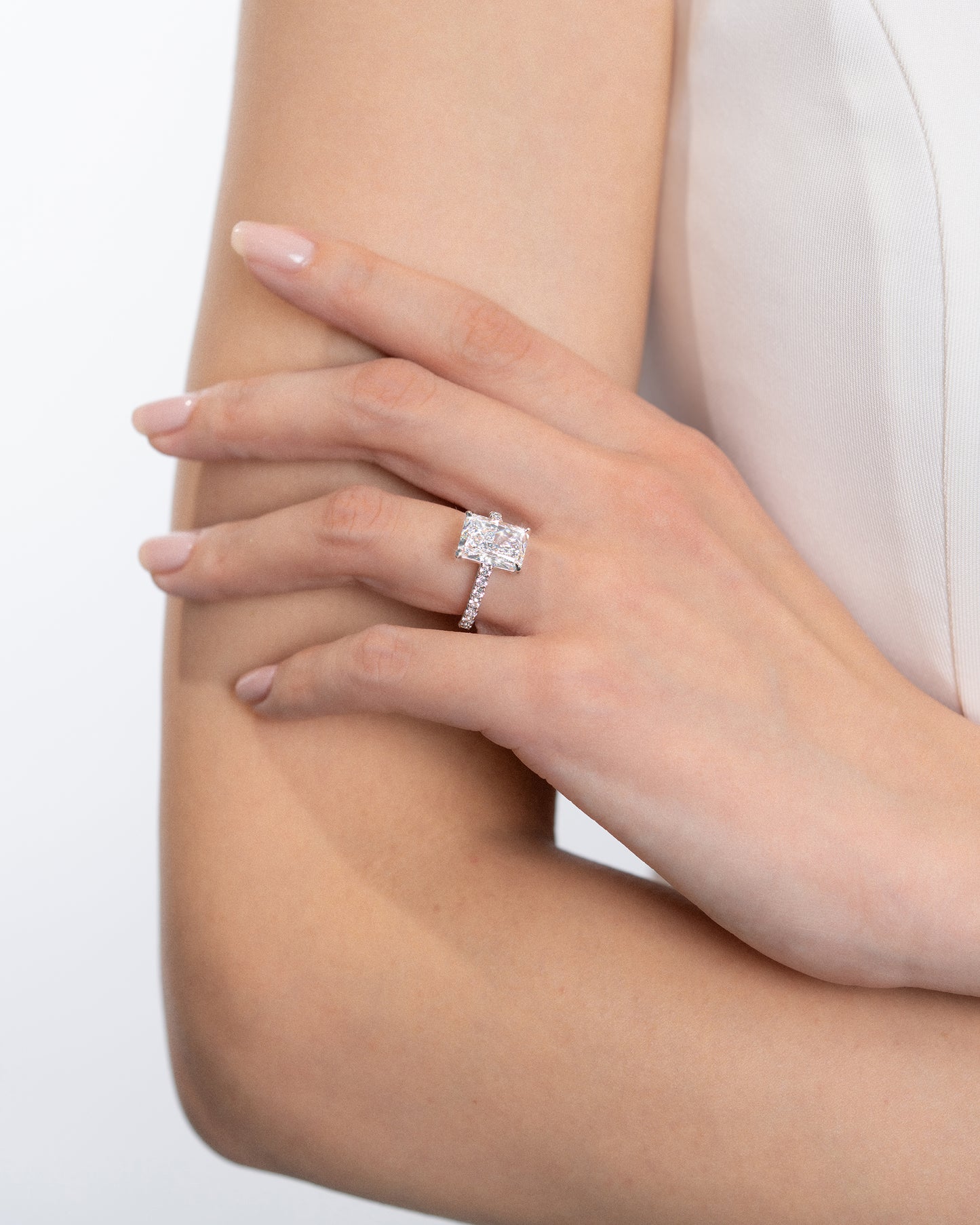 Radiant Pave Ring