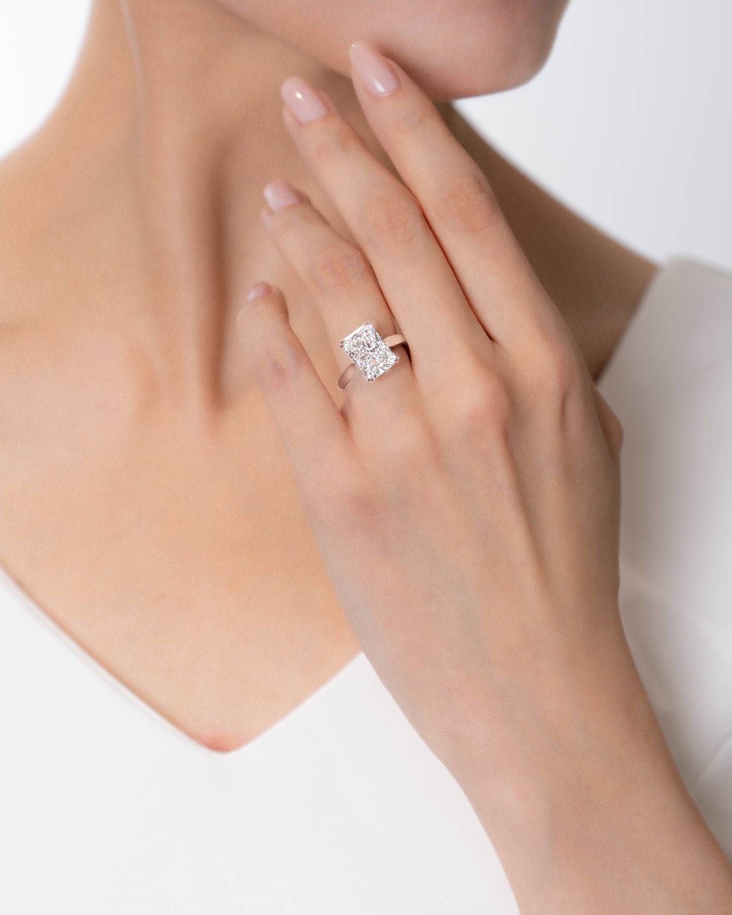 Radiant Solitaire Ring