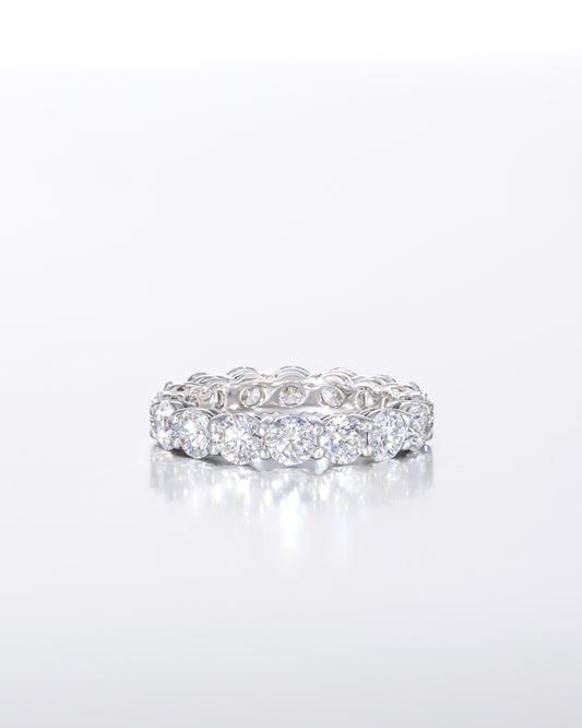 Round Brilliant Eternity Band 3.8mm