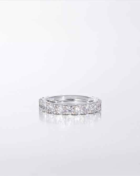 Round Brilliant Eternity Band 3mm