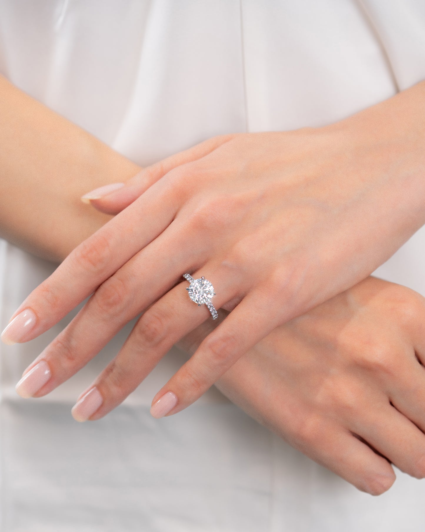 Round Pave Ring