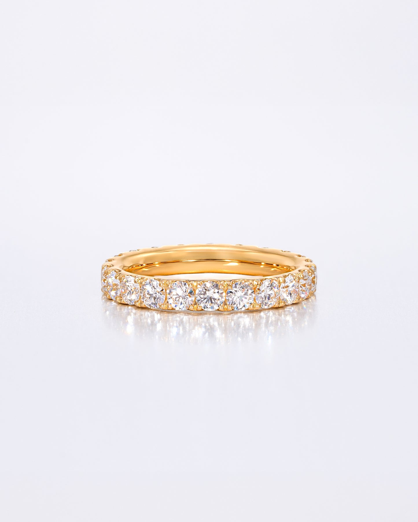 Round Brilliant Eternity Band 3mm