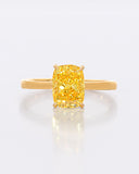 Elongated Cushion Vivid Yellow