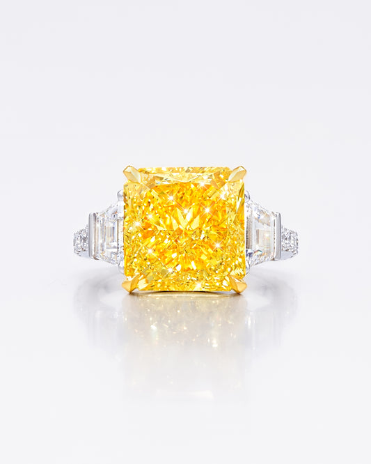 Yellow Radiant Eden Ring