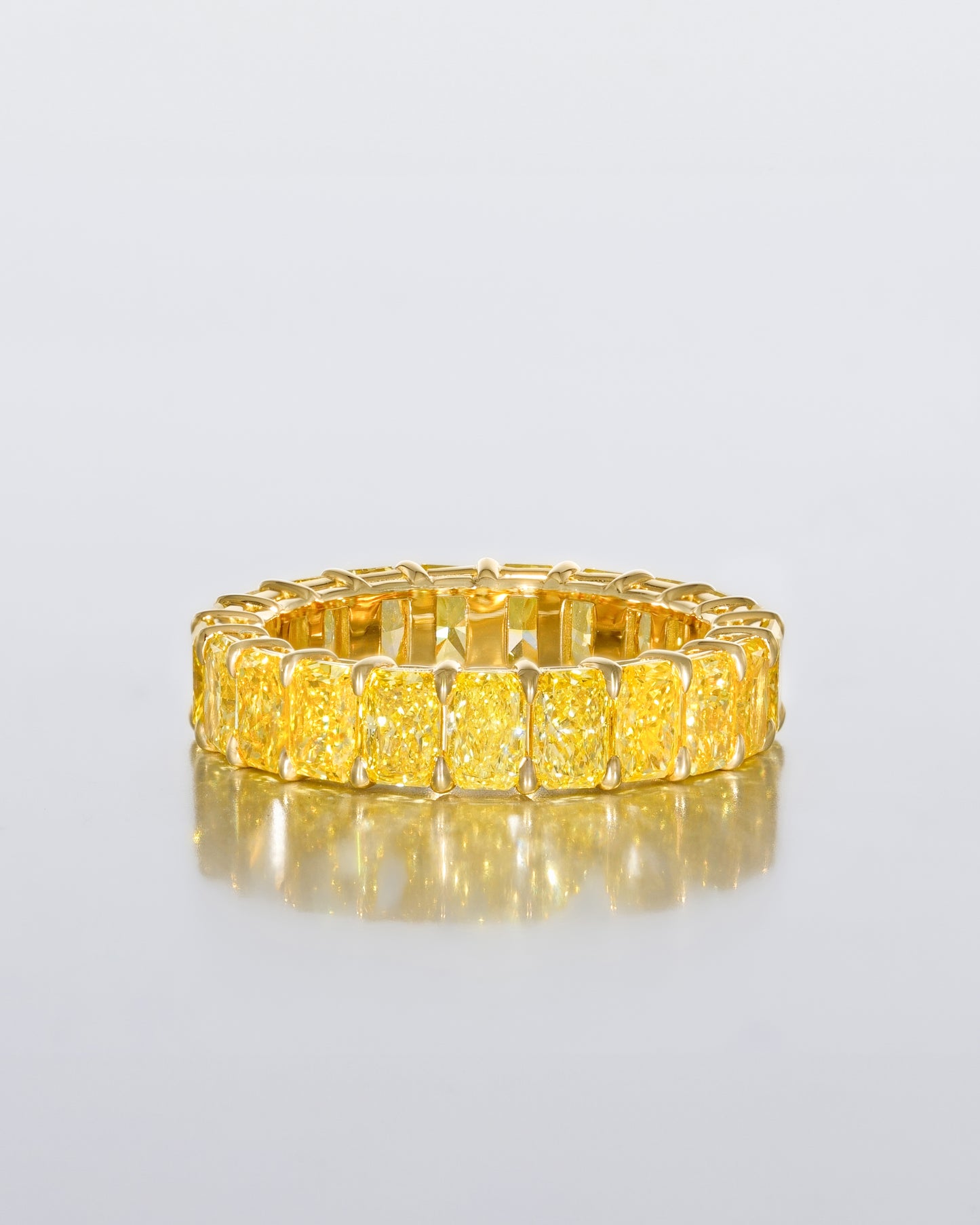 Yellow Radiant Eternity 0.26ct each