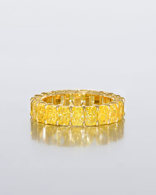 Yellow Radiant Eternity 0.26ct each