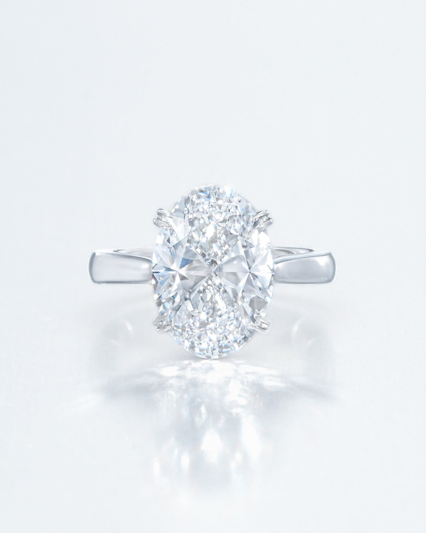 Oval Solitaire Ring