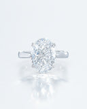 Oval Solitaire Ring