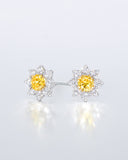 Yellow Flower Stud