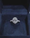 Oval Halo Ring
