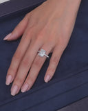 Radiant Pave Ring
