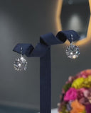 Round Solitaire Earrings