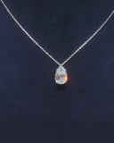 Pear Shape Solitaire Pendant