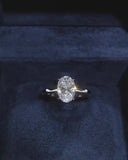 Oval Solitaire Ring