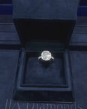 Cushion Full Pave Ring