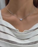 Heart Solitaire Necklace