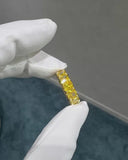 Yellow Radiant Eternity 0.8ct each