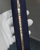 Emerald Bezel Bracelet