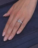 Emerald Pave Ring