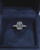Emerald Full Pave Ring