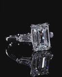 Emerald Side Taper Ring