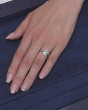 Oval Solitaire Ring